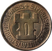 20 Francs Charlotte Essai reverse image
