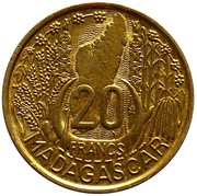 20 Francs reverse image