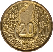 20 Francs Piefort Essai reverse image