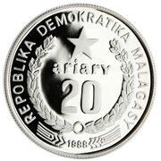 20 Ariary Lemur obverse image
