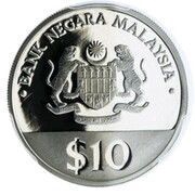 10 Ringgit - Agong VIII Independence obverse image