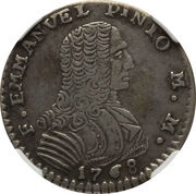 4 Tari - Manuel Pinto de Fonseca obverse image