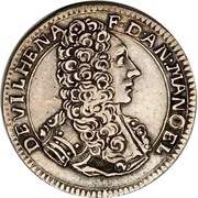 6 Tari - Antonio Manoel de Vilhena obverse image