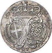15 Tarì - Emmanuel de Rohan, Malta, 1776-1777 reverse image