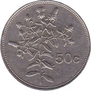 50 Cents reverse image