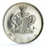1 Lira Manwel Dimech obverse image