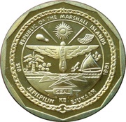 10 Dollars B-24 Liberator obverse image
