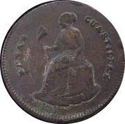 ¼ Real "Quarto/Quartilla", Mexico, 1858-1862 reverse image