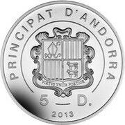 5 Diners Badminton in the Olympic Games obverse image