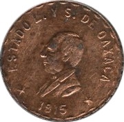 10 Centavos Provisional Government obverse image