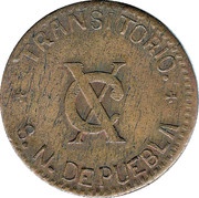 10 Centavos Chiconcuautla, Mexico, 1915 reverse image