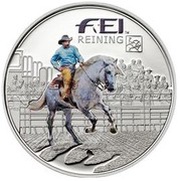 5 Diners Equestrian Reining, Andorra, 2013 reverse image