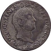 1 Real - Agustín I obverse image