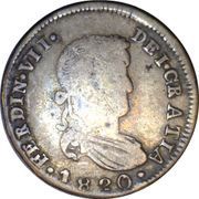 2 Reales - Fernando VII Zacatecas - Royalist Coinage obverse image