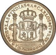 4 Reales - Carlos IV Proclamation coinage obverse image