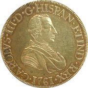 8 Escudos - Carlos III obverse image