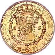 8 Escudos - Fernando VII, Mexico, 1814-1821 reverse image