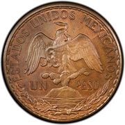 1 Peso Pattern; Caballito; Plain edge; Bronze obverse image