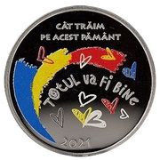 50 Lei As long as we live on this earth, Moldova, 2021 reverse image
