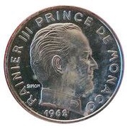 20 Centimes - Rainier III Essai obverse image