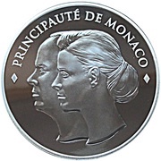 10 Euros - Albert II Marriage obverse image