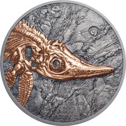500 Tögrög Ichthyosaur, Mongolia, 2017 reverse image
