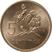 5 Centimos reverse image