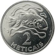 2 Meticais reverse image
