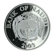 10 Dollars - Elizabeth II 1st Anniversary of the Euro obverse image