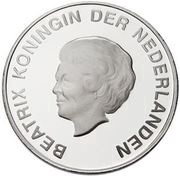 25 Florin - Beatrix Olympics obverse image