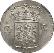 2 Stuivers reverse image