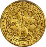 2 Rose Nobles, Netherlands, 1583-1584 reverse image