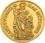 10 Stuivers Gold, Netherlands, 1734-1756 reverse image