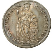 10 Stuivers "X Stuiver", Netherlands, 1748-1761 reverse image