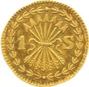 1 Stuiver gold, Netherlands, 1738-1780 reverse image